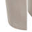 Outdoor MGO Round with U-Shape Side Table, Light Grey