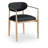 Eligah Vegan Leather Upholstered Dining Arm Chair-6766387-6766399