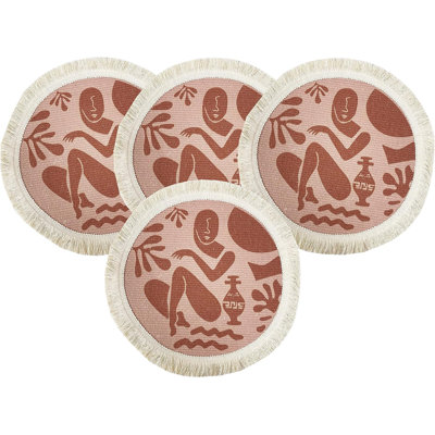 Abstract Round Placemat
