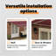VidaXL Polyester Cover Retractable Patio Awning-125829385-125829382