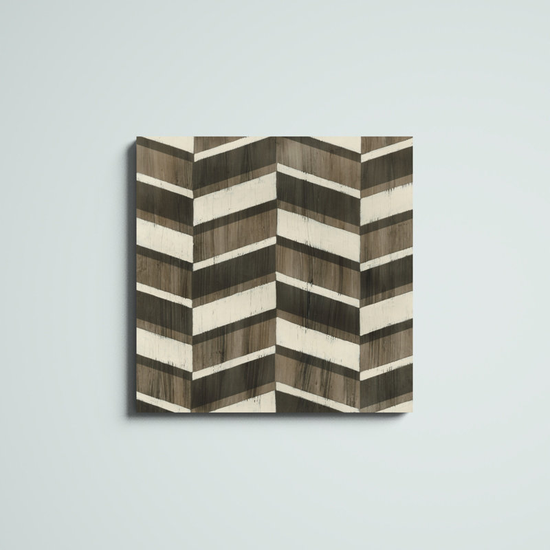 «Driftwood Geometric VII», impression sur toile, H 30 po x l 30 po