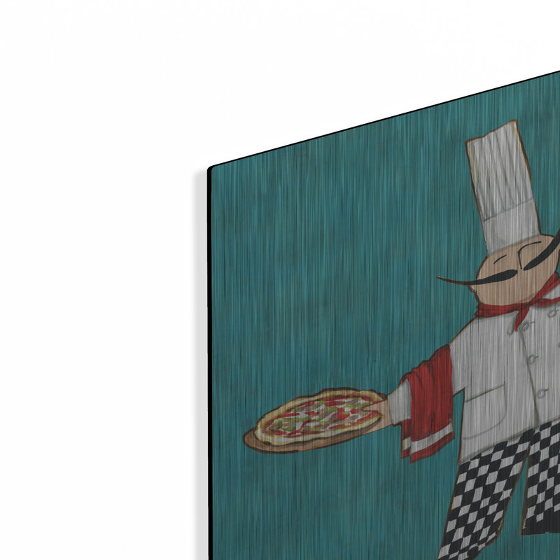 «Pasta Chef In Color» par Anne Tavoletti, H 12 po x l 12 po