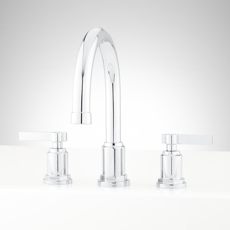 Greyfield Deck Mounted Roman Tub Filler Faucet - less Valve, Chrome