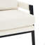 Fauteuil d'appoint rembourré Modern Chenille-1056847363