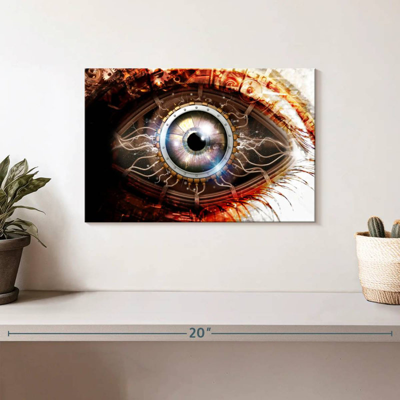 Kelan Bionic Eye, 8" H x 12" W