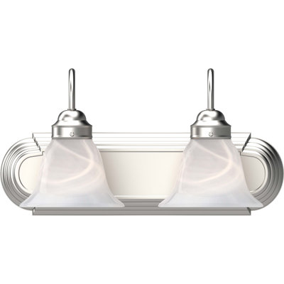 Éclairage pour salle de bain 2 lumières Élizalde