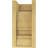 6"W x 6"D x 12"H Diane Rough Cedar Woodgrain TimberThane Corbel, Primed Tan-88289946