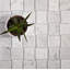 1.6 x 1.9 Marble Basketweave Mosaic Tile-58255615