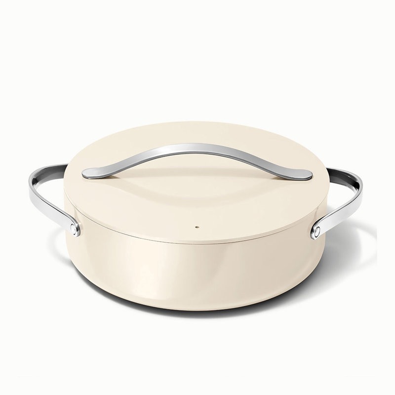 Caraway Nonstick Ceramic Cookware+ Set, Cream