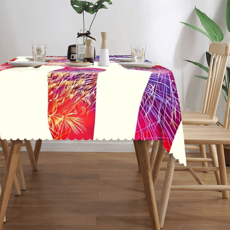 Nappe rectangulaire pour salle à manger 60 "x 120"