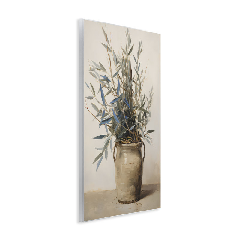 "Country Pottery Plant" par Petals Prints Design, H 15 po x l 10 po