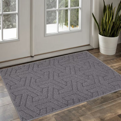 Tapis d'entrée antidérapant Ebern Designs
