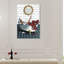 «Bathtime Lounge II», reproduction sur toile-58869300-58869299