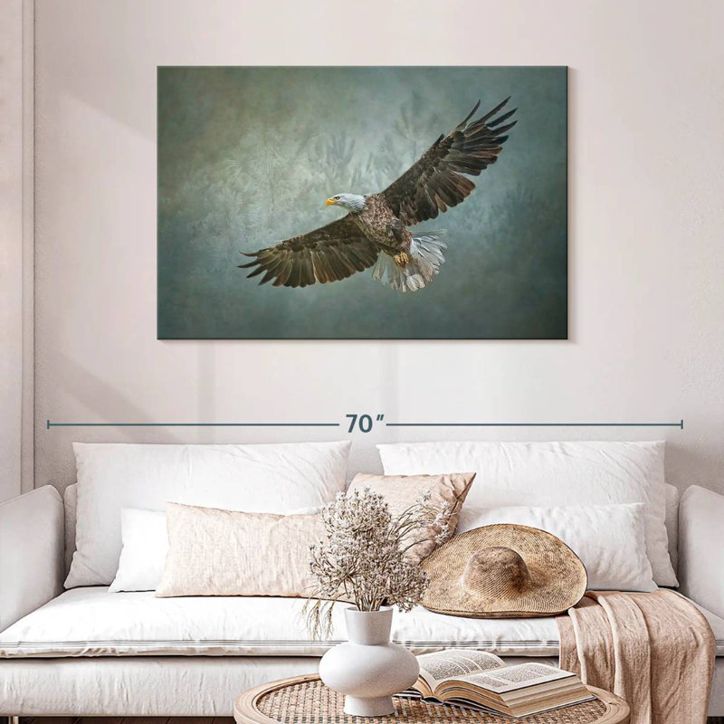 Brampt Majestic Flying Eagle, 30" H x 45" W