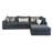 Fernada Argo Ash Ottoman