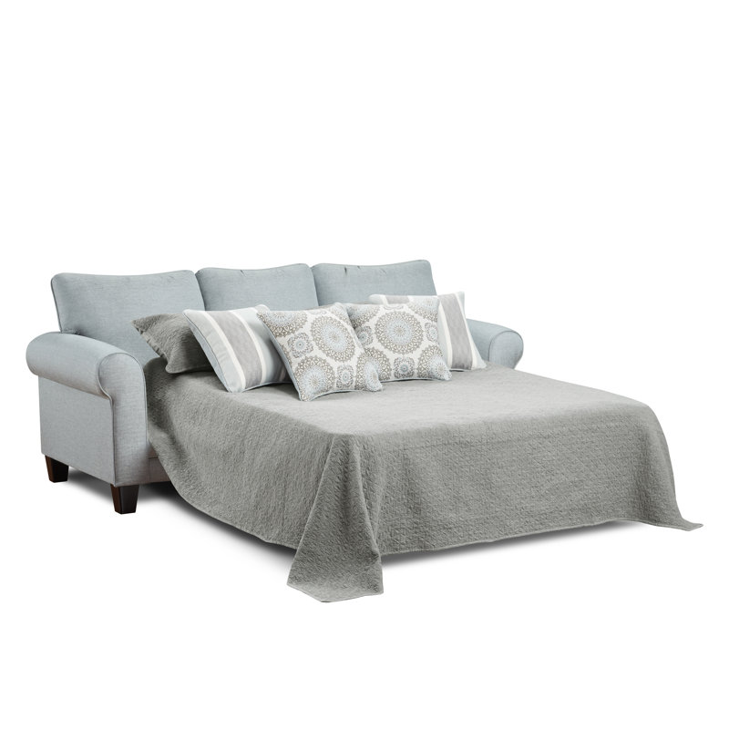 Aurora 87" Upholstered Sleeper, Sleeper, Grande Mist