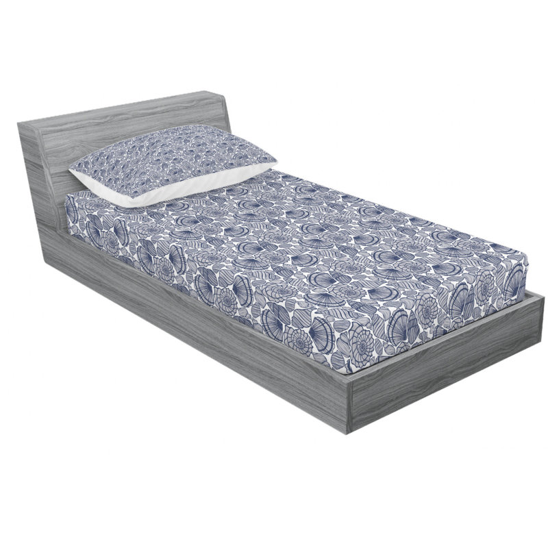 Microfiber Sheet Set, Twin XL Sheet Set with Fitted Sheet