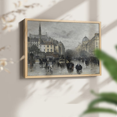 Vintage Landscapes-CDLXVII -Framed Print - Restickable