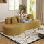 Canapé d'angle incurvé moderne 3 places minimaliste et élégant en forme de demi-lune, canapé d'angle modulaire compressé-1131543532