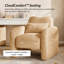 Fauteuil rembourré avec coussin lombaire l 33 po Fidele-1370657651