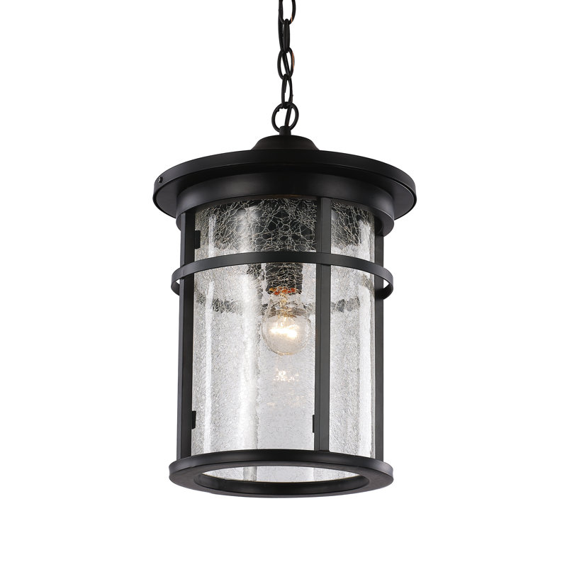 Lanterne suspendue d'extérieur 1 lumière Thorton, H 52 po x l 11 po x P 11 po