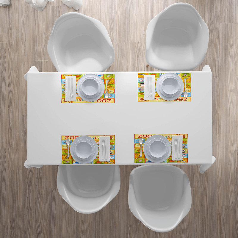 Polyester Kids Rectangle Placemat