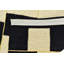 Tapis noir Kilim