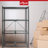 4 Tier Multipurpose Folding Storage Organizing Rack with Wheels