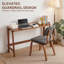 Bureau pliant en bois massif