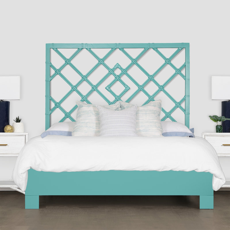 Lit standard Darien, Turquoise, Simple