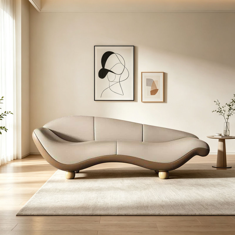 Sherrick, 31.49" H x 78.74" W x 30.71" D, Off-White