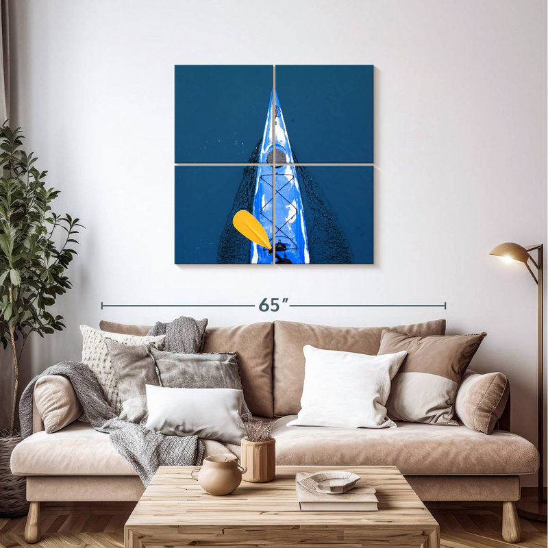 Kayak bleu Mehar