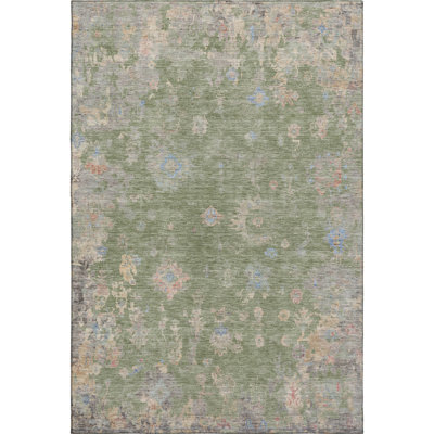 Premium Machine Washable Mayfield AMF2302 Global Rug