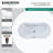 Kingston Brass Aqua Eden 67-Inch Acrylic Oval Double Ended Freestanding Tub With Drain-104561651