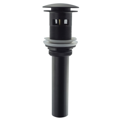 Pop-Up Bathroom Sink Drain with Overflow