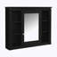 Armoire de rangement murale pour salle de bain, armoire de salle de bain moderne avec miroir-118231390