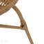 Chaises d'appoint en osier à motif ajouré pour une décoration moderne d'extérieur et d'intérieur