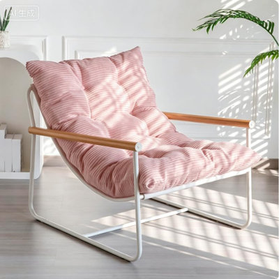 Fauteuil en bois, fauteuil d'appoint en bois massif pour le salon, la chambre à coucher, la salle à manger et le bureau personnel