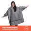 Silentnight Heat Genie Self Heating Oversized Hoodie Blanket