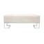 Banc rembourré Luxe, ivoire-98547044
