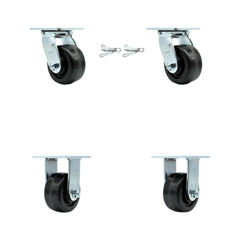 4-Piece Phenolic Caster Set