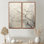 Arbre monochromes Whispers of Beige - Art traditionnel sur toile rose