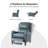 Beecher Traditional 28.75" Wide Genuine Leather Manual Club Recliner with Solid Wood Legs-292004020