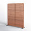 Pancrazia 60" W x 72" H Solid Wood Single Panel Room Divider-1884649805