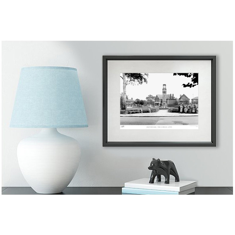 Davyhulme, The Circle C1955 by Francis Frith - Single Picture Frame Print, 45cm H x 60cm W x 2.3cm D