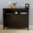 Kitchen Storage Sideboard, Dining Buffet Server Cupboard Cabinet,Console Table with Adjustable Shelf-807396672