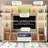 4-piece Wall Unit Tv Stand With Led Lights For Tvs Up To 70", Large Entertainment Center  With Bookshelves-1805898336