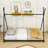 Twin Size Metal Platform Bed with Triangle Structure-1975123140