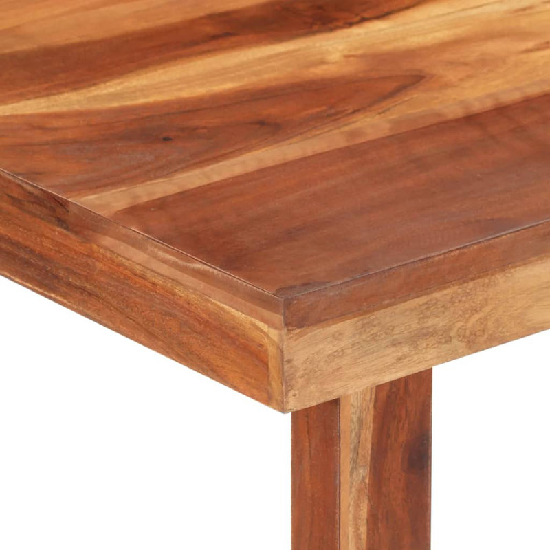 Apeton Acacia Solid Wood Dining Table, 76cm H x 50cm L x 110cm W