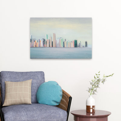 Paysage contemporain et industriel à New York